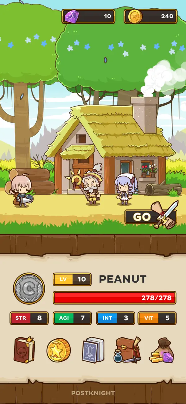 Postknight screenshot 1