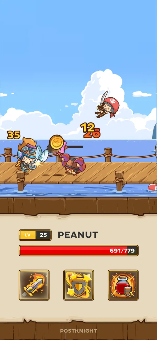 Postknight screenshot 2