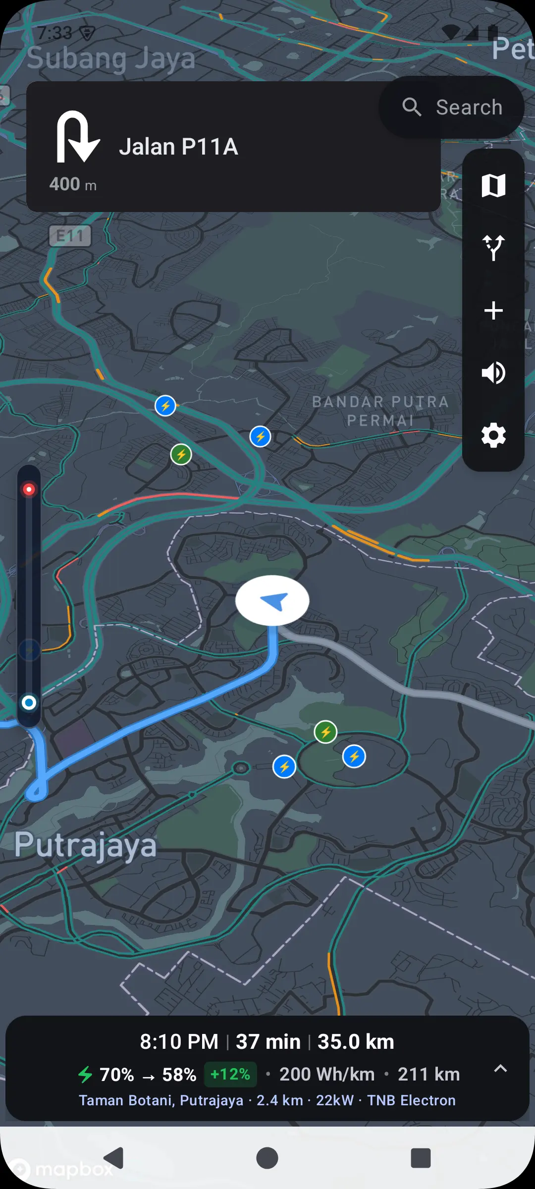 EV Navigator screenshot 1