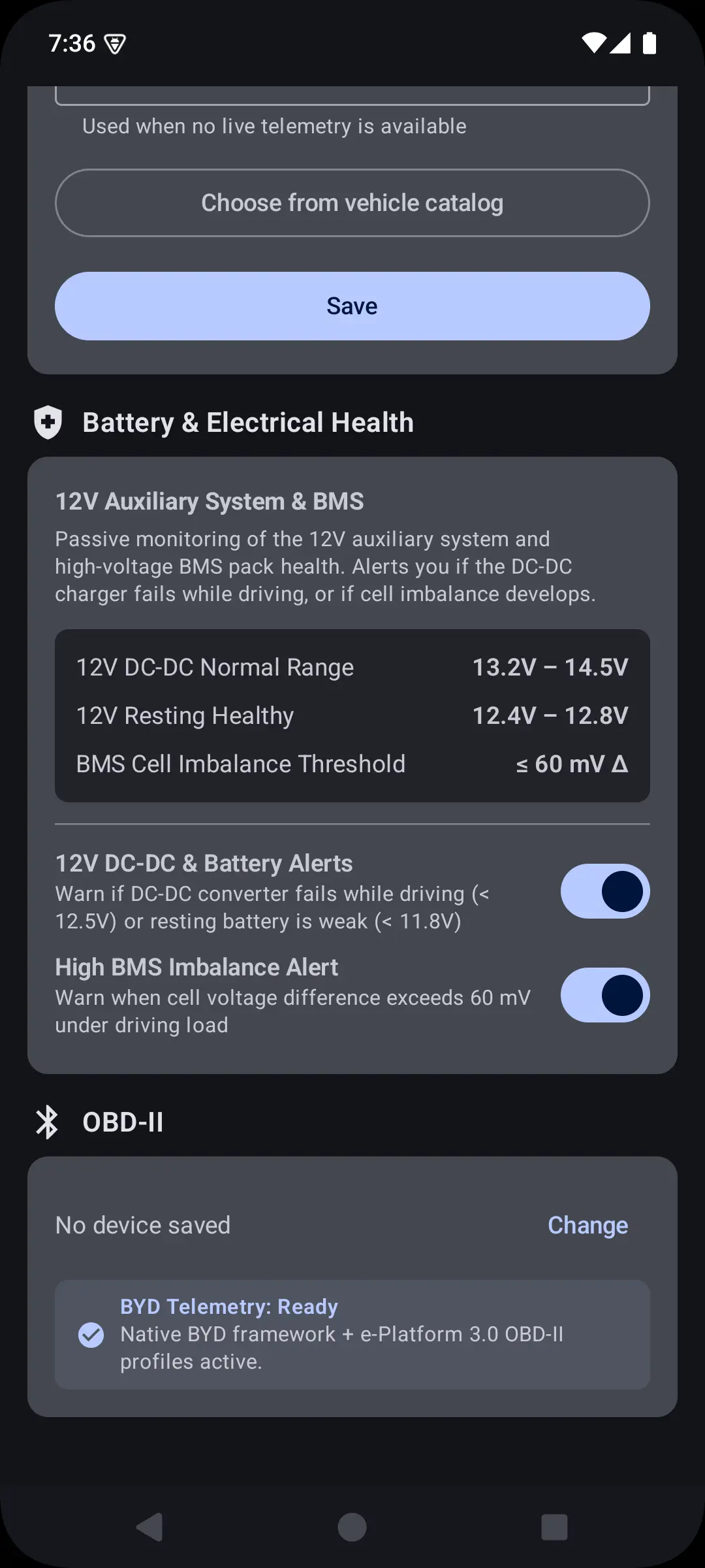 EV Navigator screenshot 2