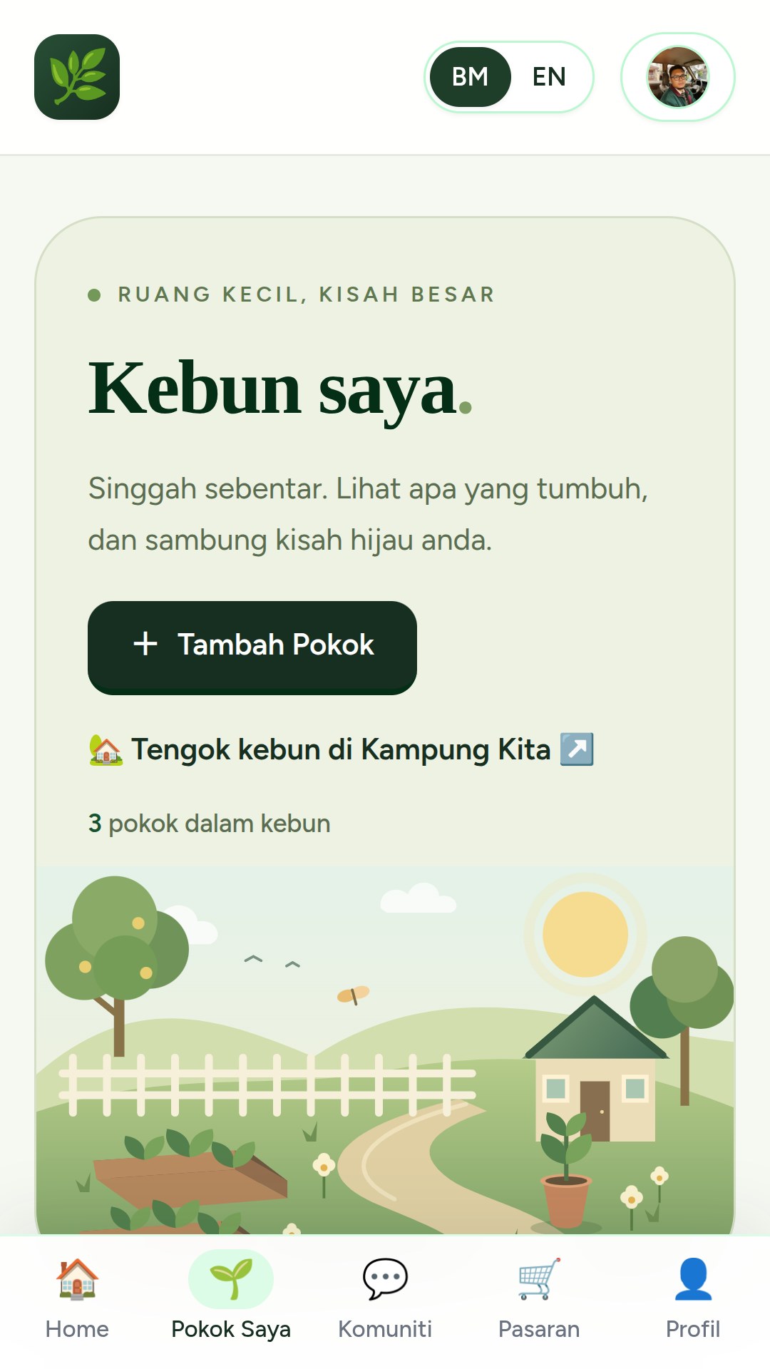 JomPokok screenshot 1