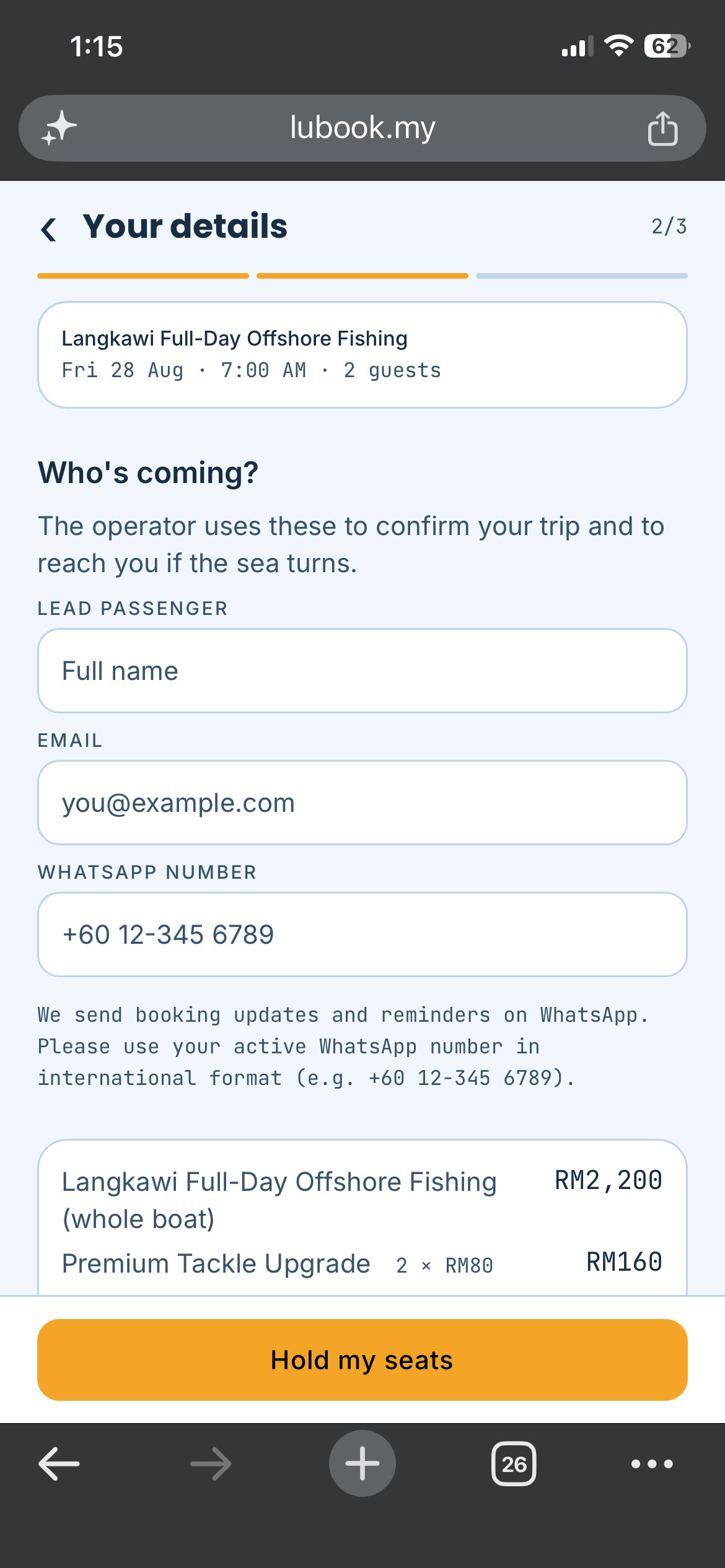 Lubook screenshot 1