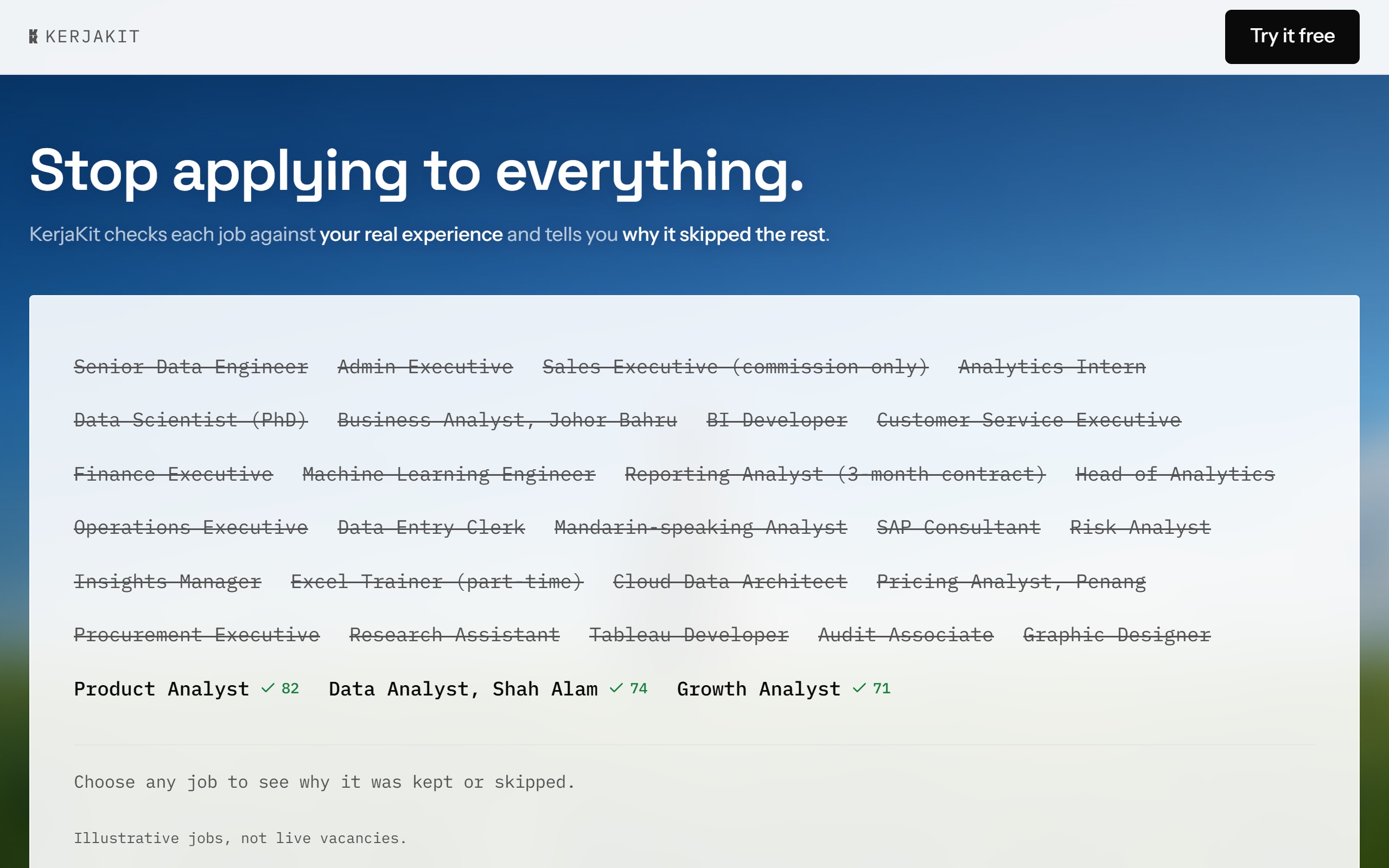 KerjaKit screenshot 2