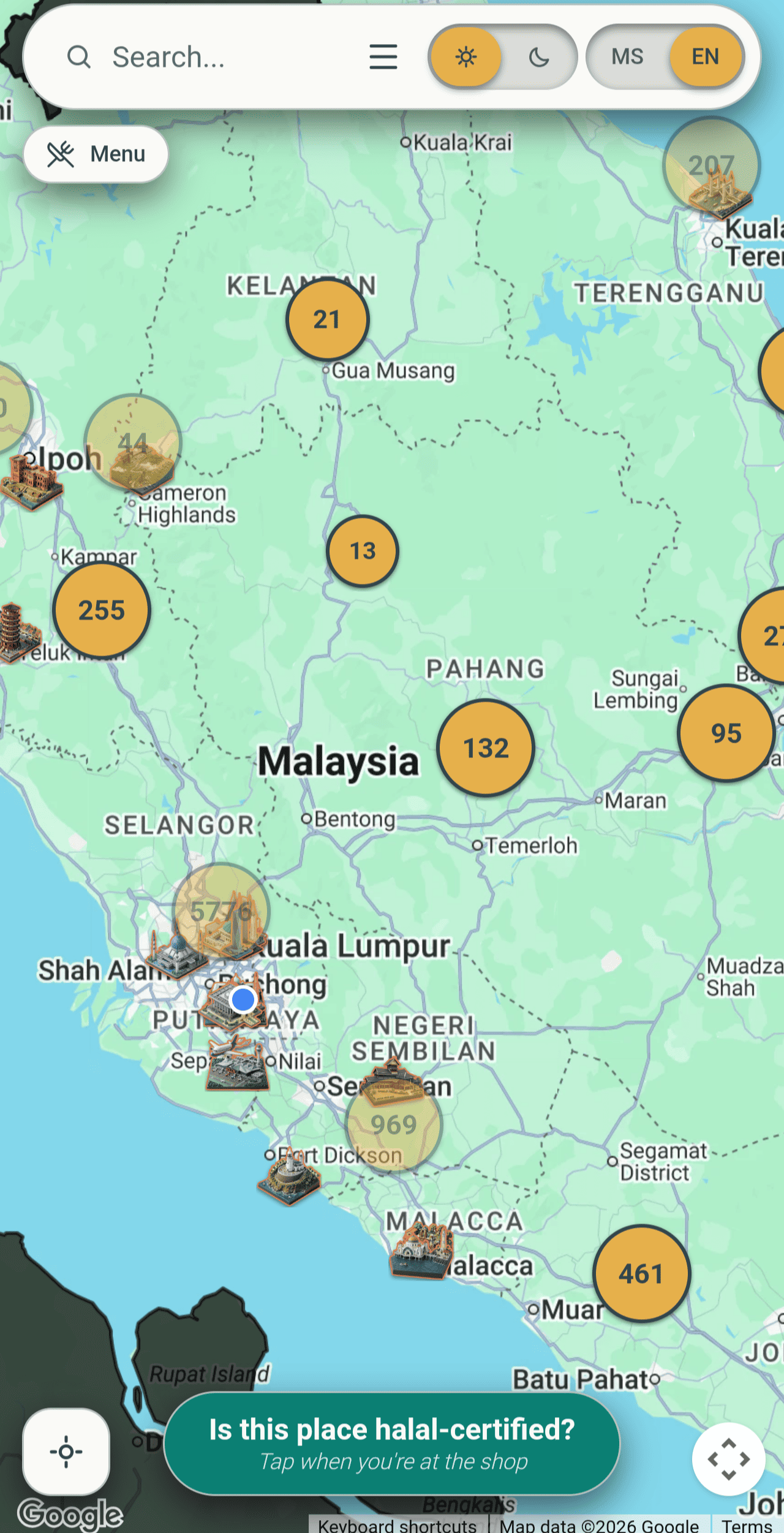 CariMakanHalal screenshot 5