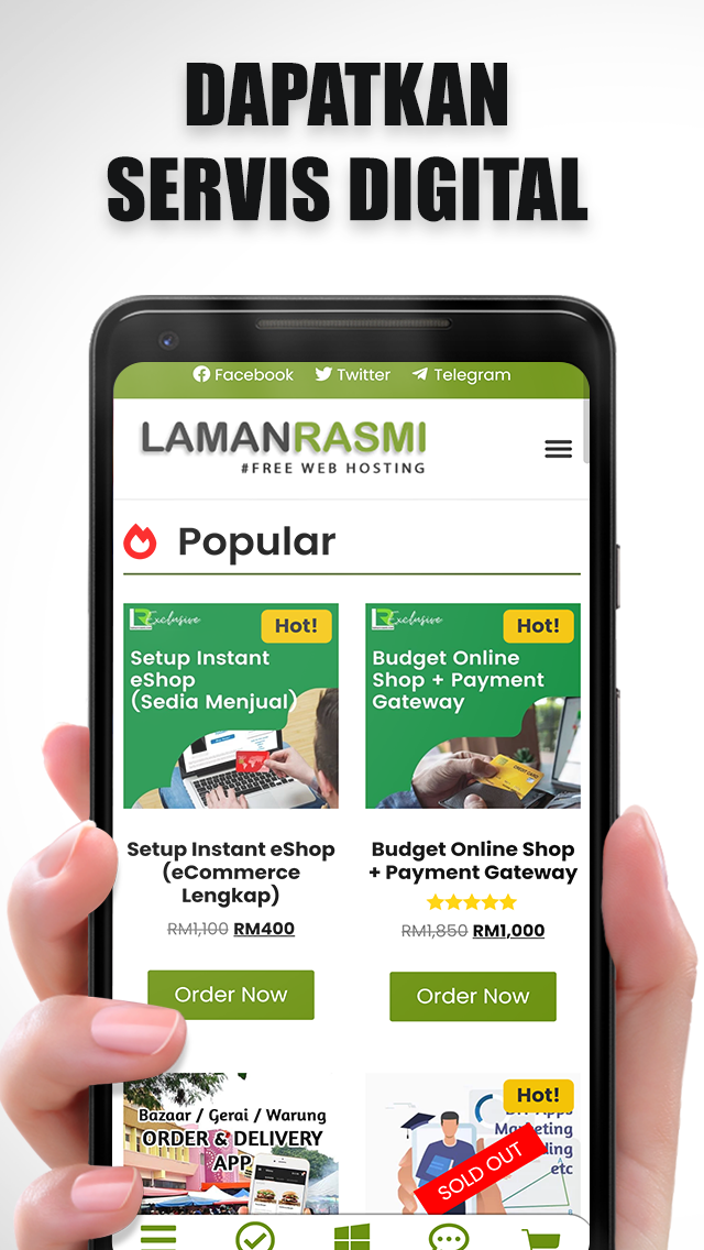 LamanRasmi Hosting screenshot 3