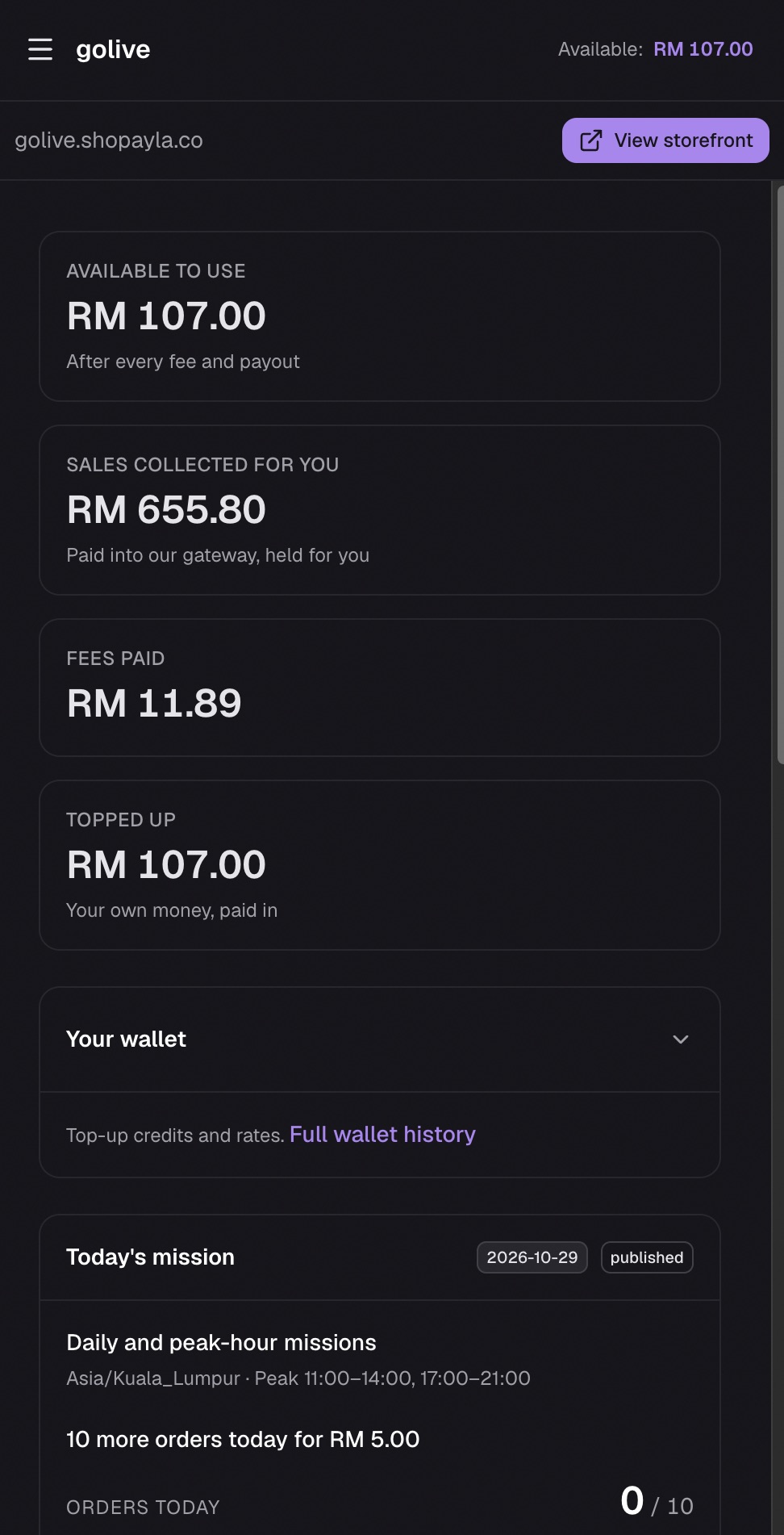 Shopayla.co screenshot 2