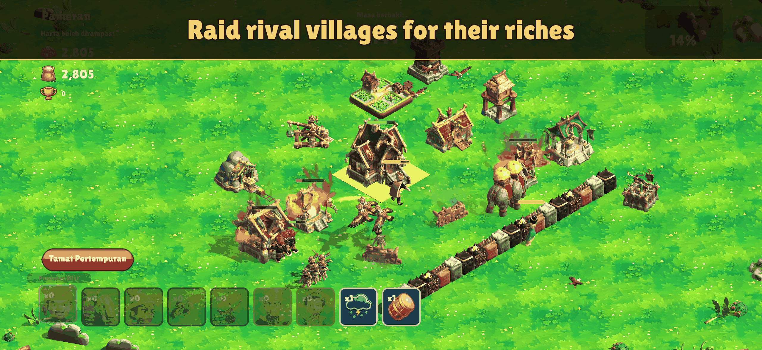 Nusantara: Perang Kampung screenshot 2