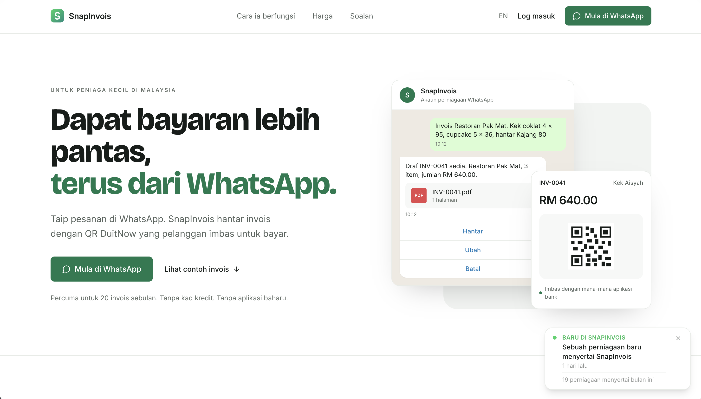 SnapInvois screenshot 1