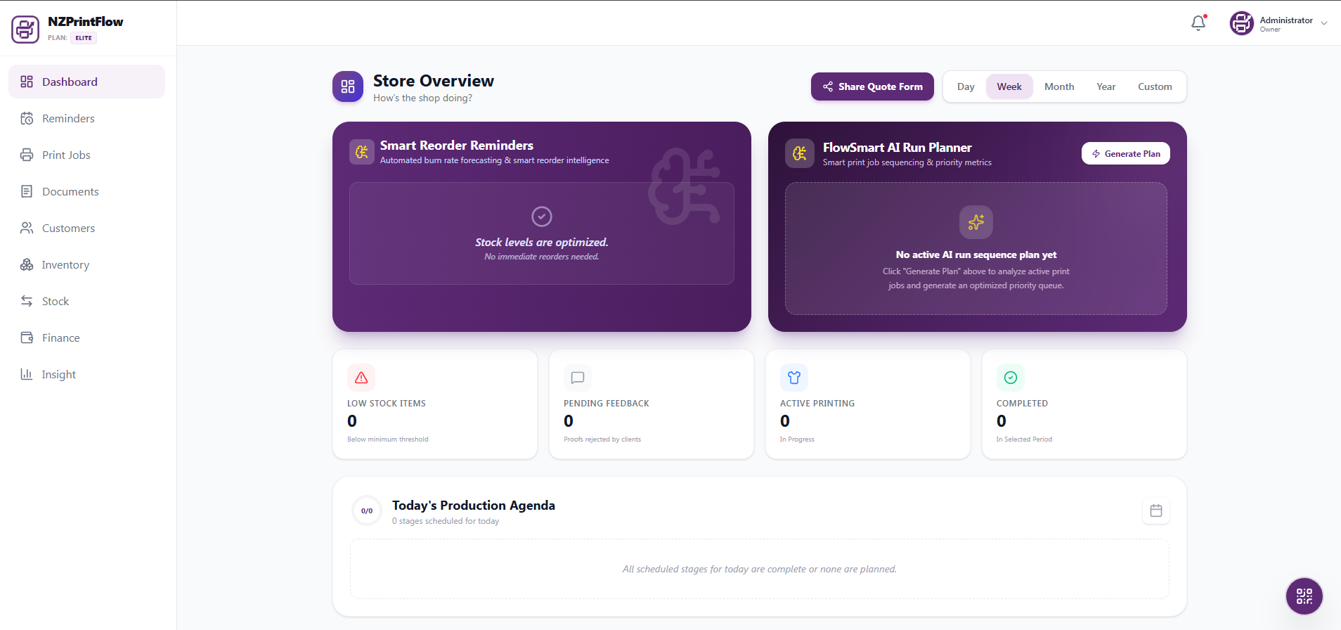 NZPrintFlow - Net Zero Print Flow screenshot 1