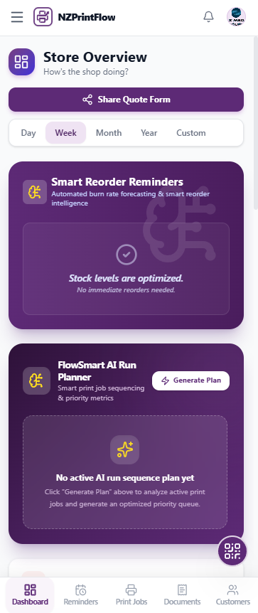 NZPrintFlow - Net Zero Print Flow screenshot 2