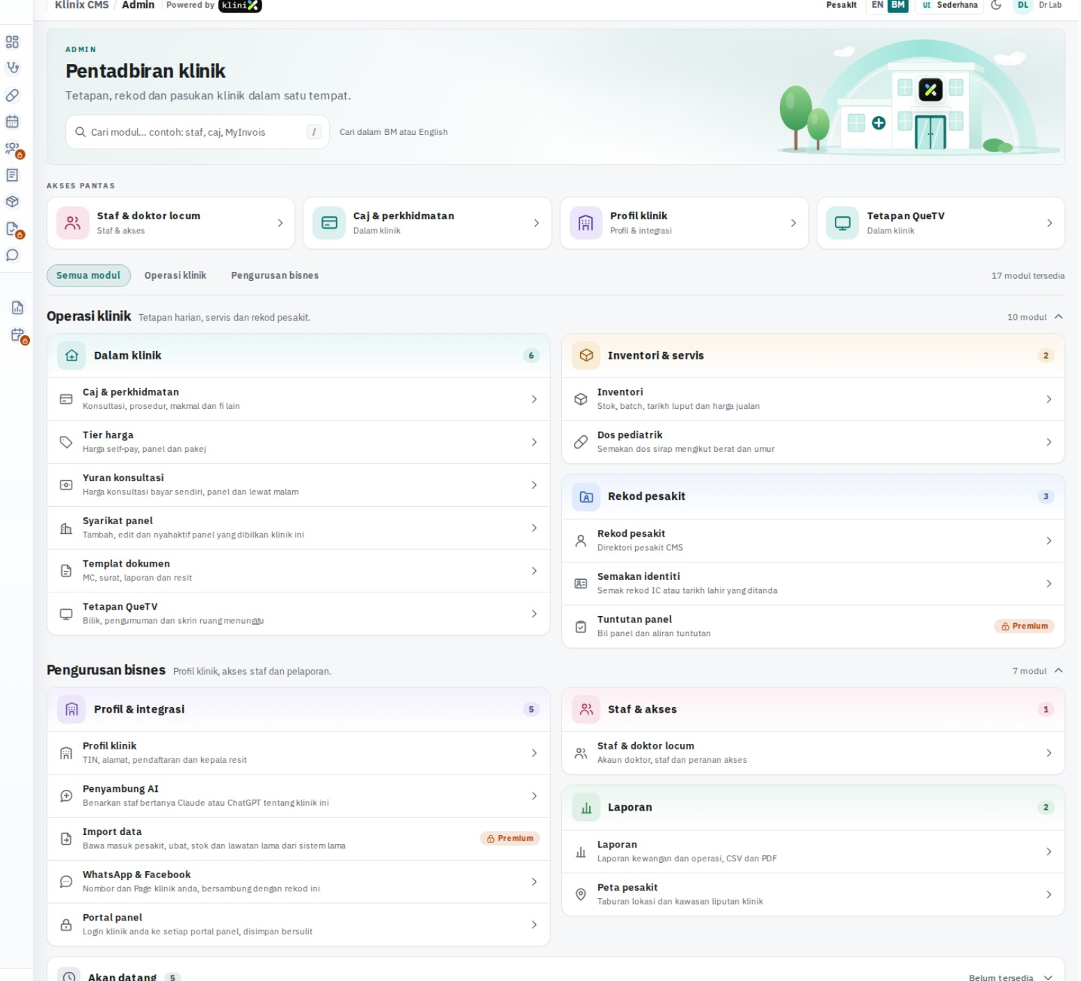 kliniX screenshot 1